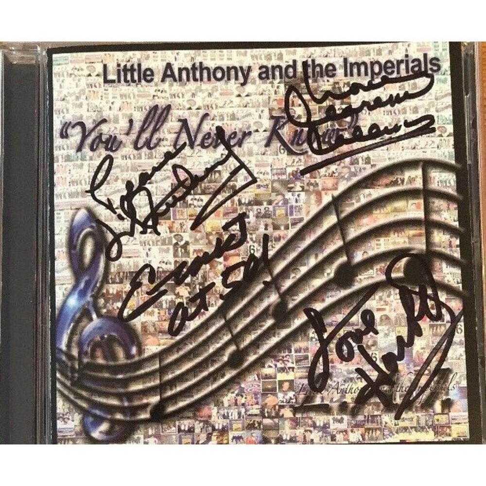 Autographed! You'll Never Know by Little Anthony & the Imperials CD RARE & OOP!